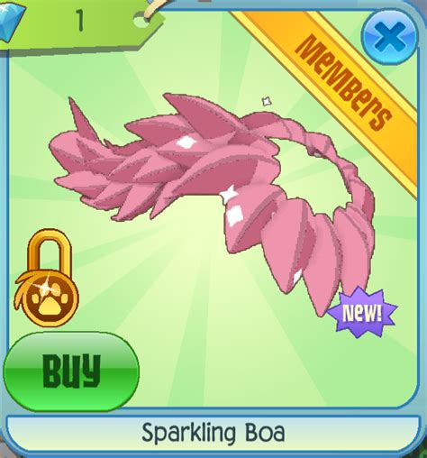 sparkly boa worth aj|sparkly boa animal jam value.